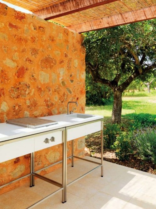 Outdoor kitchens modular system of Viteo - for your outdoor area