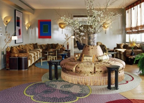 The fabulous living room designs of Muriel Brandolini The fabulous living room designs of Muriel Brandolini