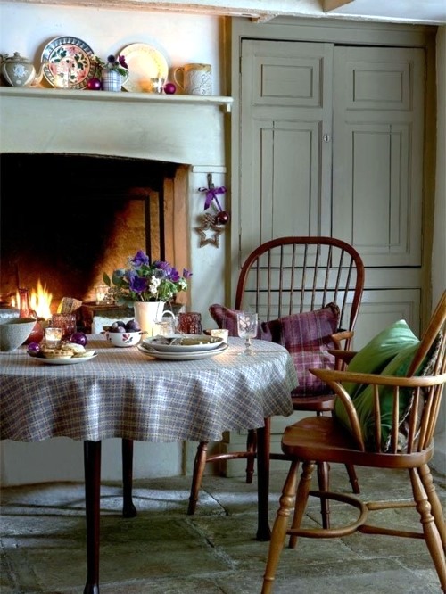 Installing a fireplace in the kitchen - warmth and comfort