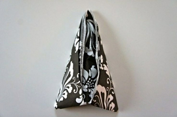 Paper napkin folding instructions - create festive Tischedeko
