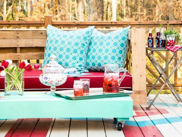 Wooden bench build yourself - comfortable seating area for your garden Wooden bench build yourself - comfortable seating area for your garden