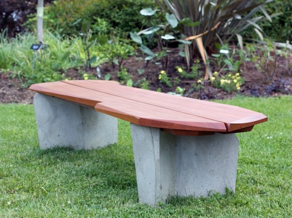 Wooden bench build yourself - comfortable seating area for your garden Wooden bench build yourself - comfortable seating area for your garden