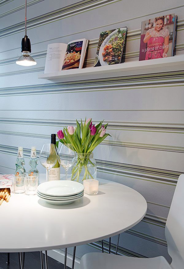 Interior Design - Small Apartment in Sweden with a trendy style