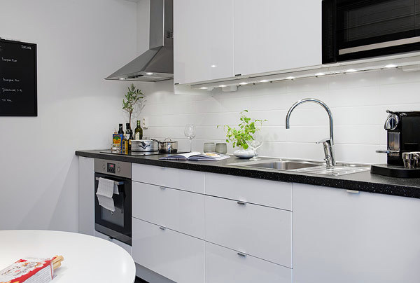 Interior Design - Small Apartment in Sweden with a trendy style