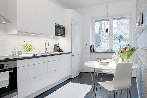 Interior Design - Small Apartment in Sweden with a trendy style