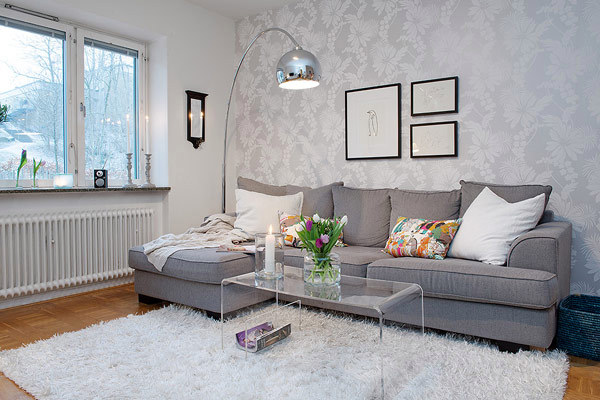 Interior Design - Small Apartment in Sweden with a trendy style
