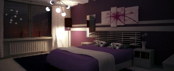 15 beautiful purple bedroom – a paradise for the eyes