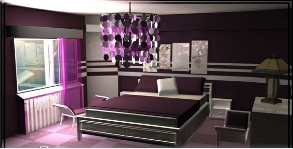 15 beautiful purple bedroom - a paradise for the eyes