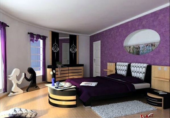 15 beautiful purple bedroom - a paradise for the eyes