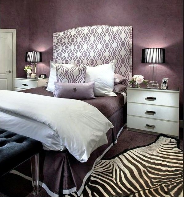 15 beautiful purple bedroom - a paradise for the eyes