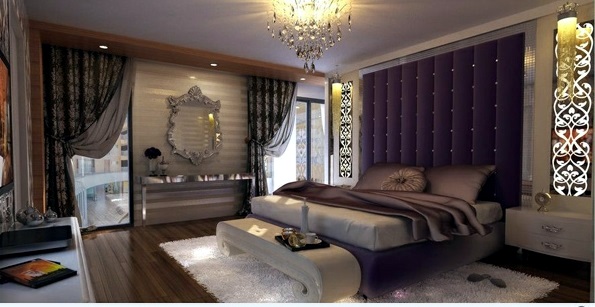 15 beautiful purple bedroom - a paradise for the eyes