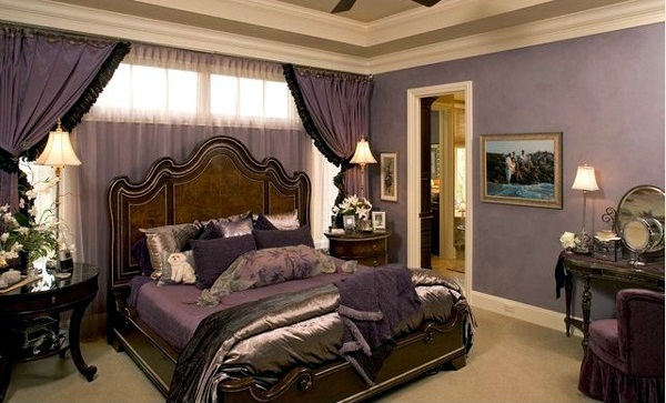 15 beautiful purple bedroom - a paradise for the eyes