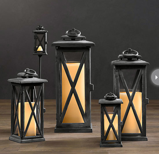 Lighting in the garden - romantic summer evenings by candlelight