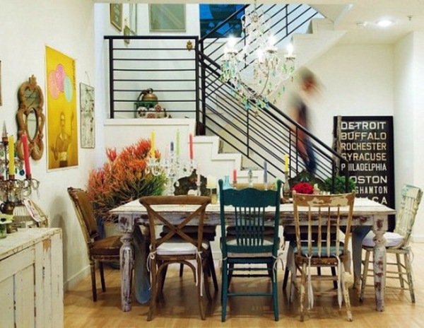37 ideas to use different chairs in the dining room