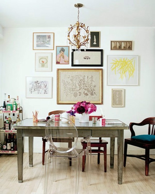37 ideas to use different chairs in the dining room