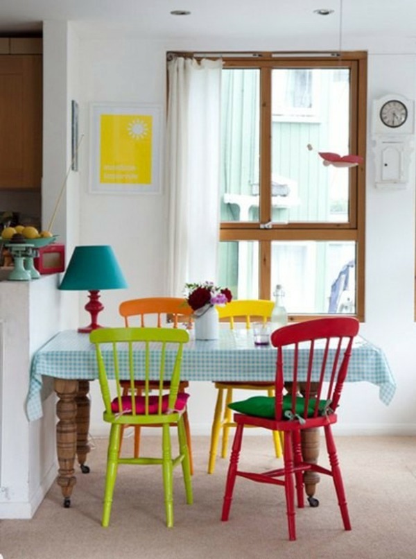37 ideas to use different chairs in the dining room