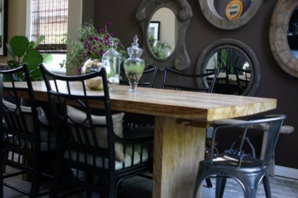 37 ideas to use different chairs in the dining room