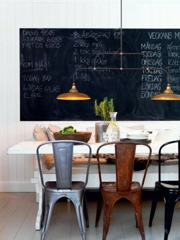 37 ideas to use different chairs in the dining room