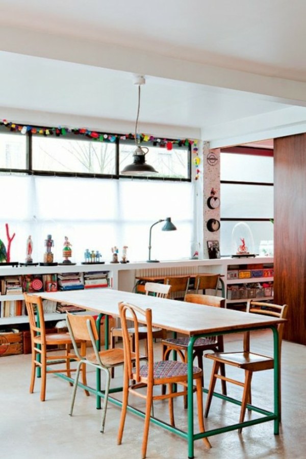 37 ideas to use different chairs in the dining room