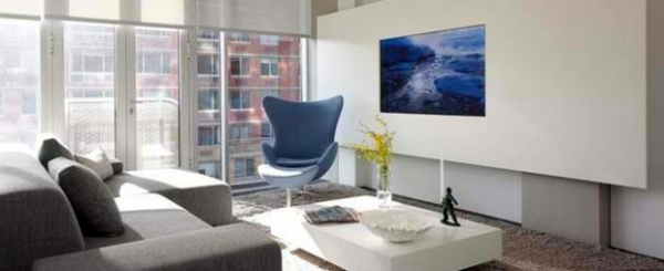 Einrichtungsideen - TV room wall in modern living room - 15 Inspiring Examples Einrichtungsideen - TV room wall in modern living room - 15 Inspiring Examples