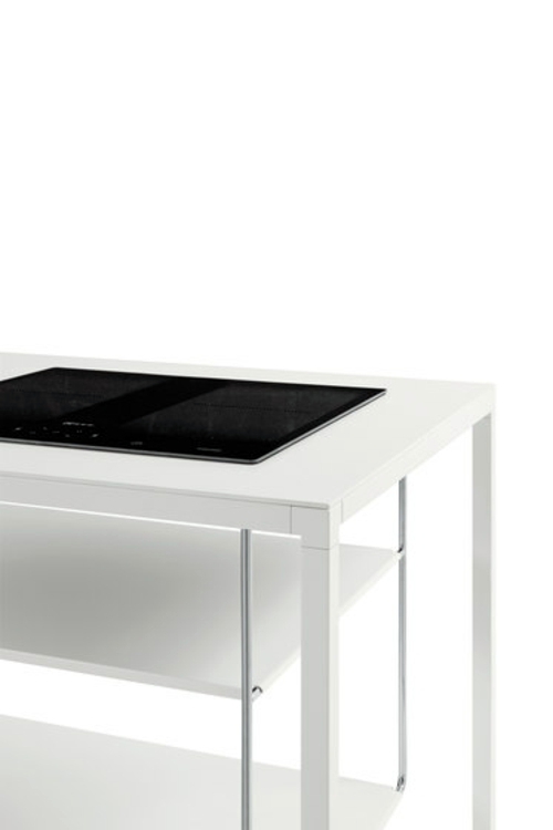 Helsinki cuisine of Desalto and curved kitchen modules of Nola Star