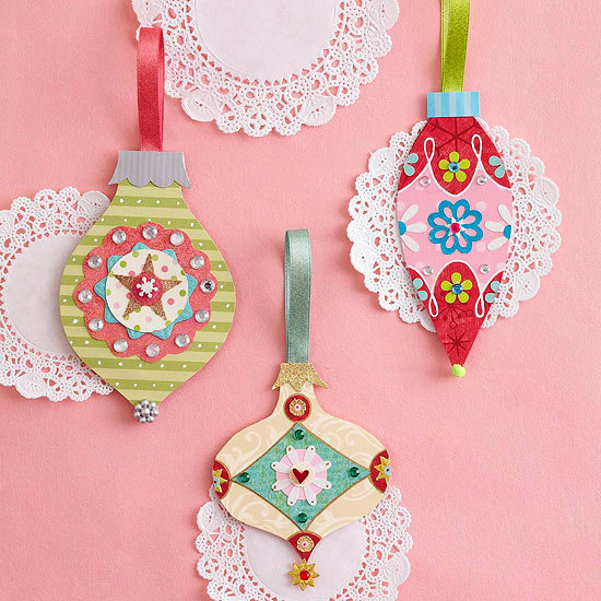 Christmas decoration made of paper - 18 cool creations for Yourself