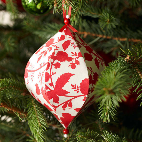 Christmas decoration made of paper - 18 cool creations for Yourself