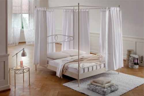 23 stylish and extravagant idea for a canopy bed in the bedroom