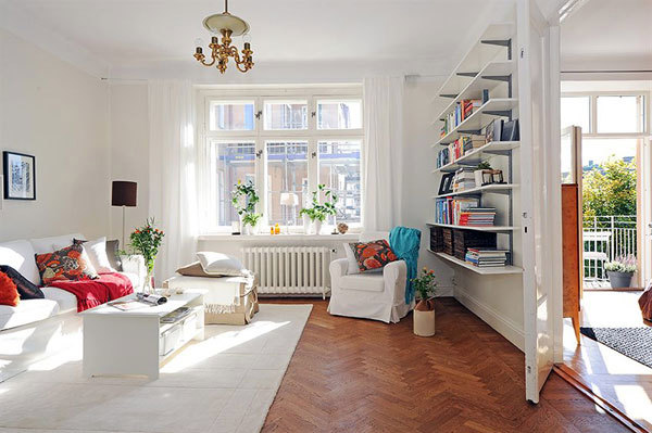 Scandinavian living room designs with a hypnotizing effect