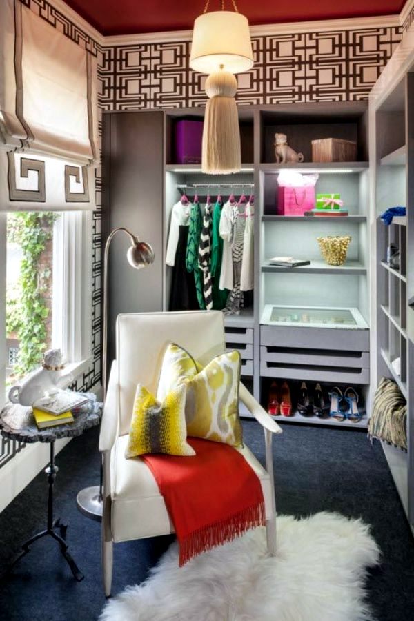 Walk-in closet plan – 50 Dressing chic furnishings