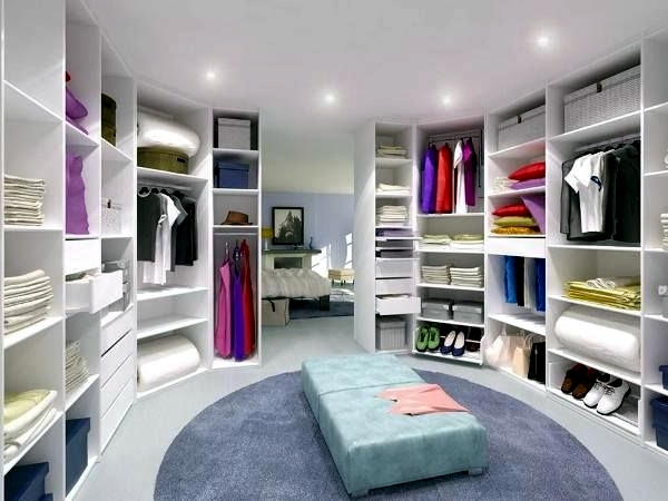 Walk-in closet plan - 50 Dressing chic furnishings