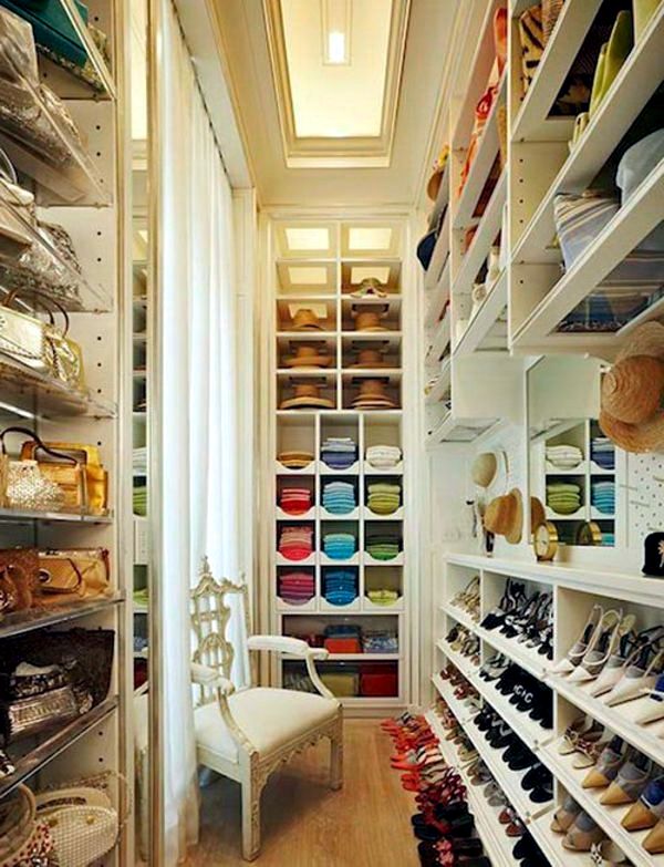 Walk-in closet plan – 50 Dressing chic furnishings | Avso