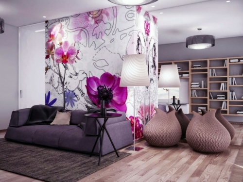 22 Beautiful floral details for Interior Design Make - Cool Decoration Ideas