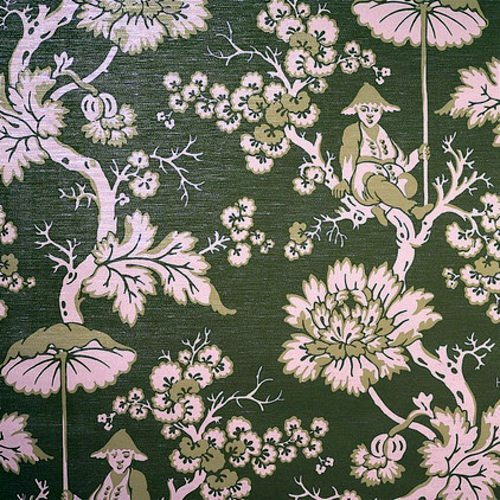 5 Fantastic foyer design with wallpaper
