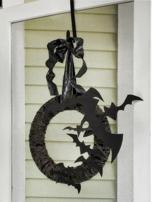 Cool Craft Ideas for Halloween Wreath
