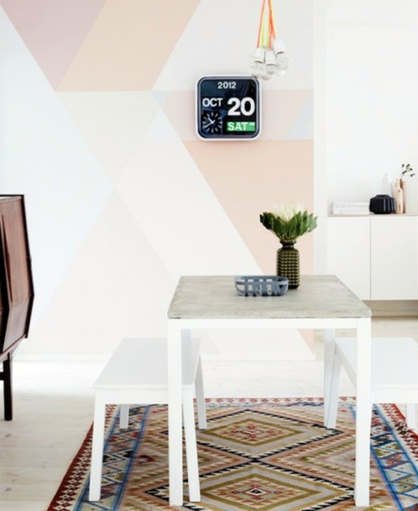 Pastel tones as wall colors soften the ambience at home Pastel tones as wall colors soften the ambience at home