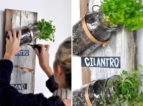 Herb garden ideas for wonderful Feng Shui Kitchen