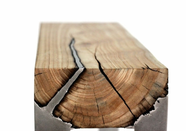 Cool furniture from wood and metal of Hilla Shamia