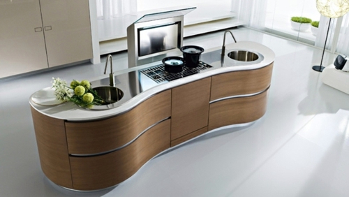 Select the perfect kitchen island - practical ideas and tips