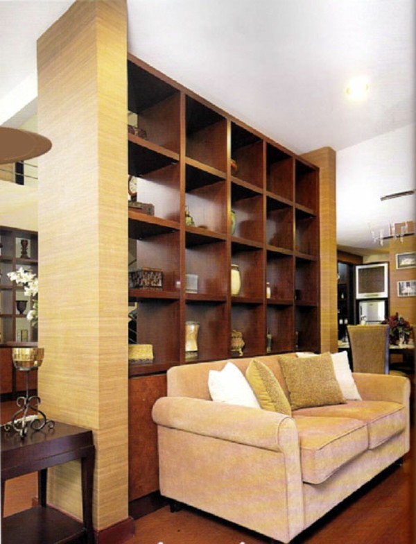 Shelves as a partition 20 great ideas and advice Avso