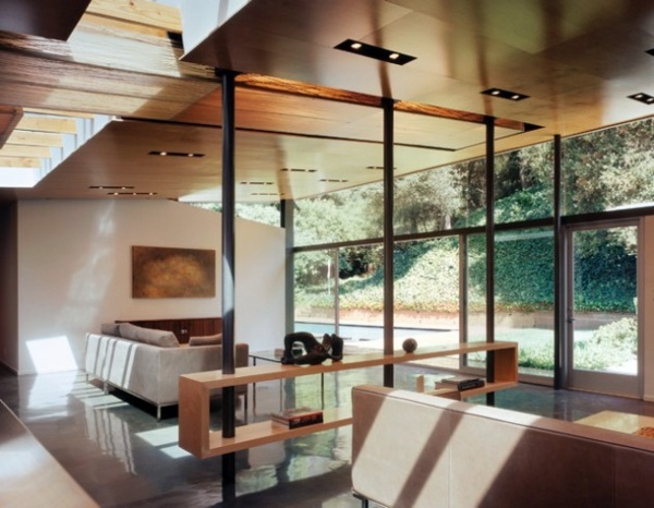Shelves as a partition - 20 great ideas and advice