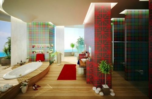 21 Colorful Bathroom Designs - Stylish Ideas