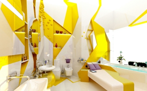 21 Colorful Bathroom Designs - Stylish Ideas