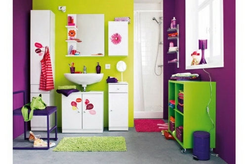 21 Colorful Bathroom Designs - Stylish Ideas
