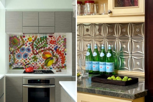 Küche - Beautiful kitchen back wall - 20 cool ideas for your kitchen