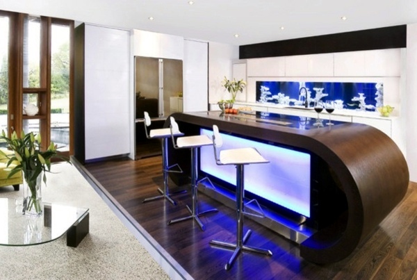 Beautiful kitchen back wall - 20 cool ideas for your kitchen