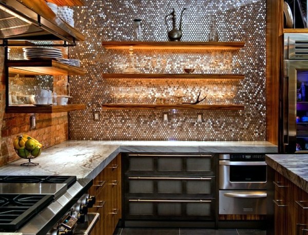 Beautiful kitchen back wall – 20 cool ideas for your kitchen | Avso