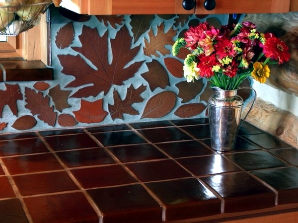 Beautiful kitchen back wall - 20 cool ideas for your kitchen