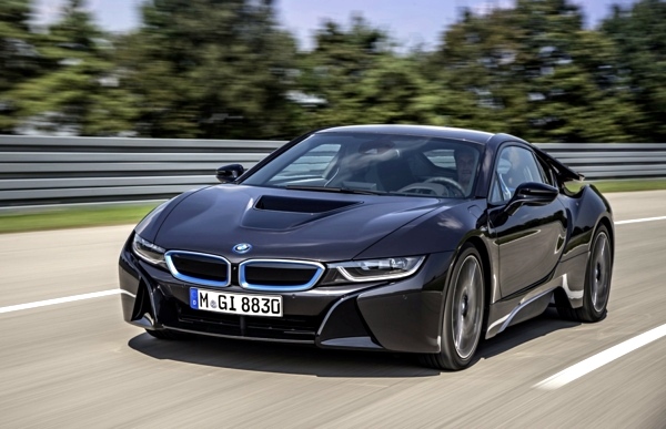BMW i8 electric car - the new sports car and its influence on design
