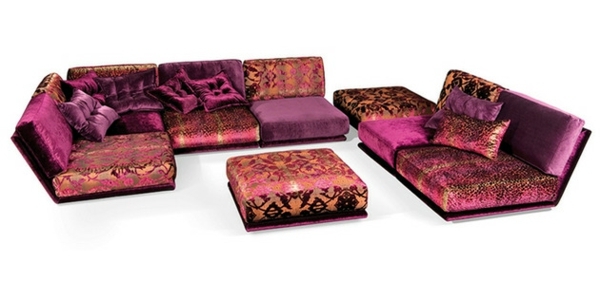The living room with sofa Napali by Bretz beautify Wohnträume